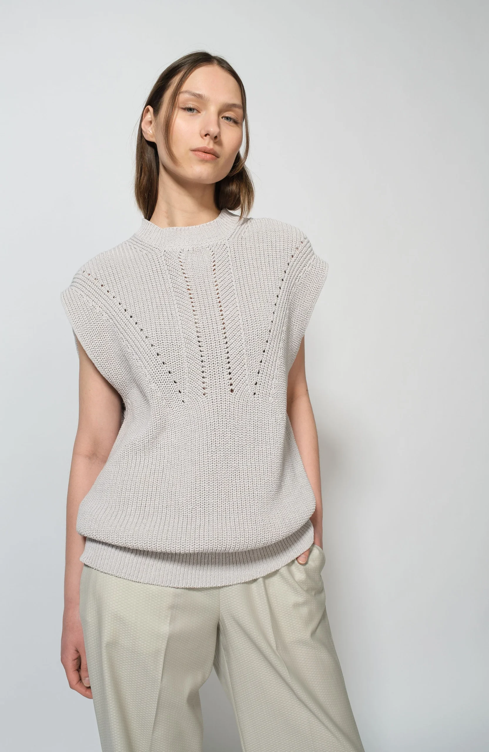 knitted vest for women 